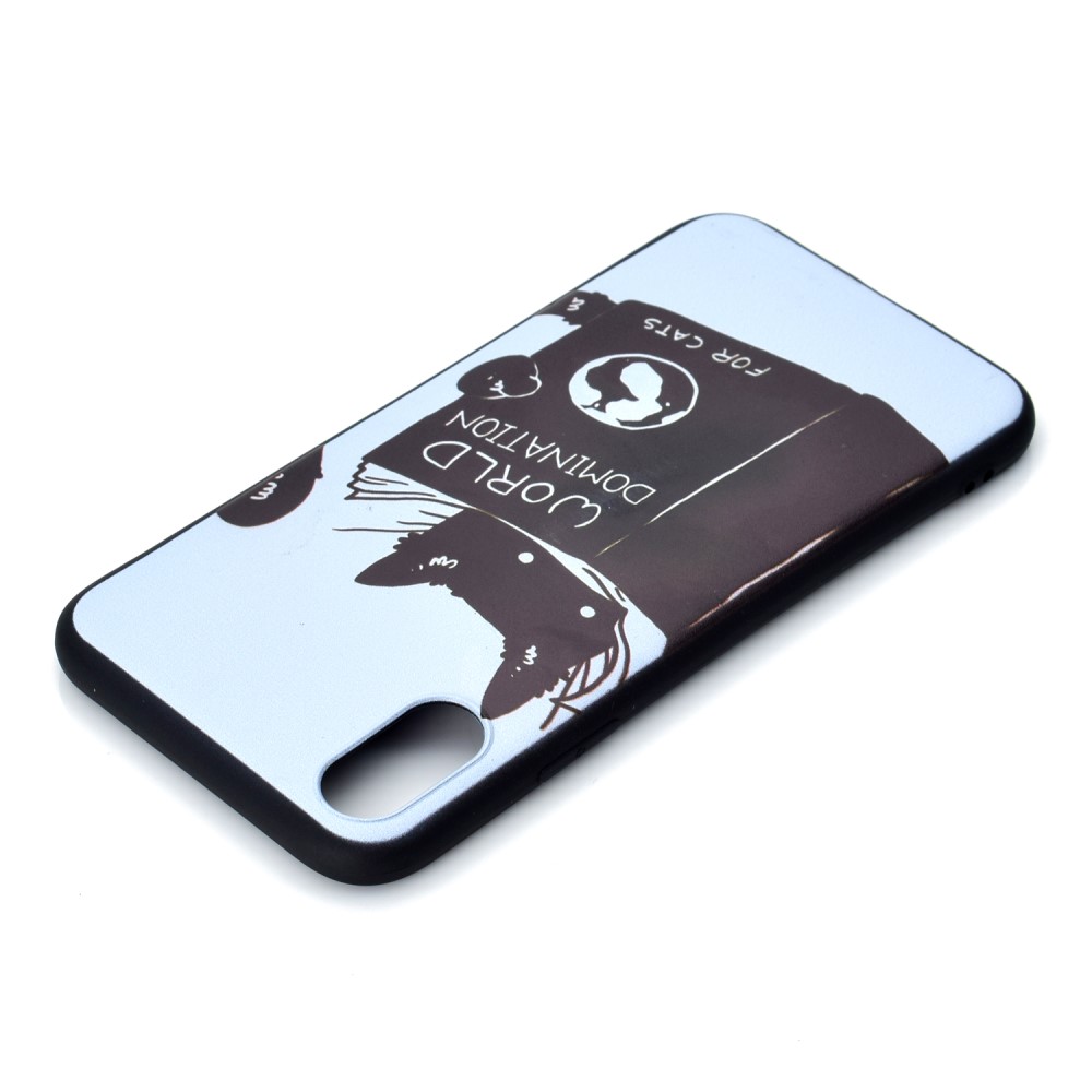  iPhone Xs Max - TPU Skal - Reading Cat