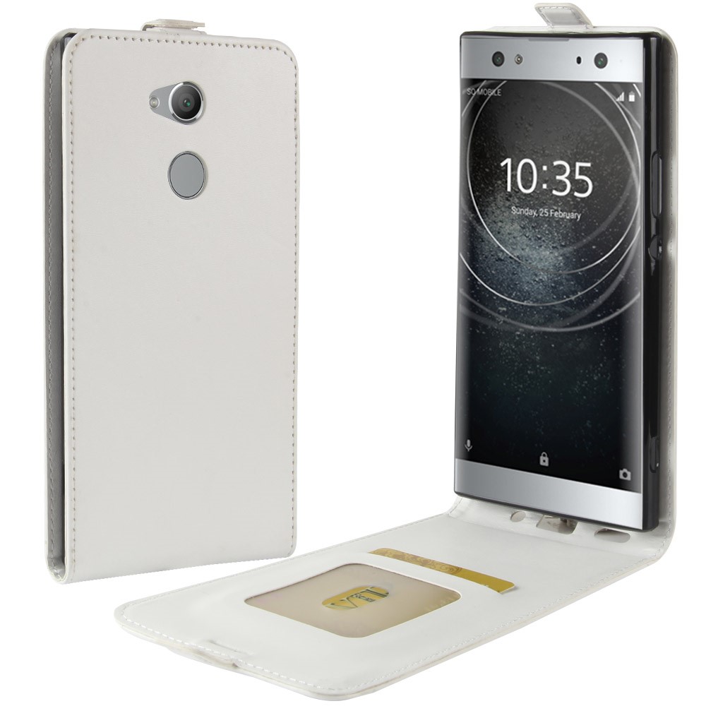  Sony Xperia XA2 Ultra - Flip Fodral - Vit