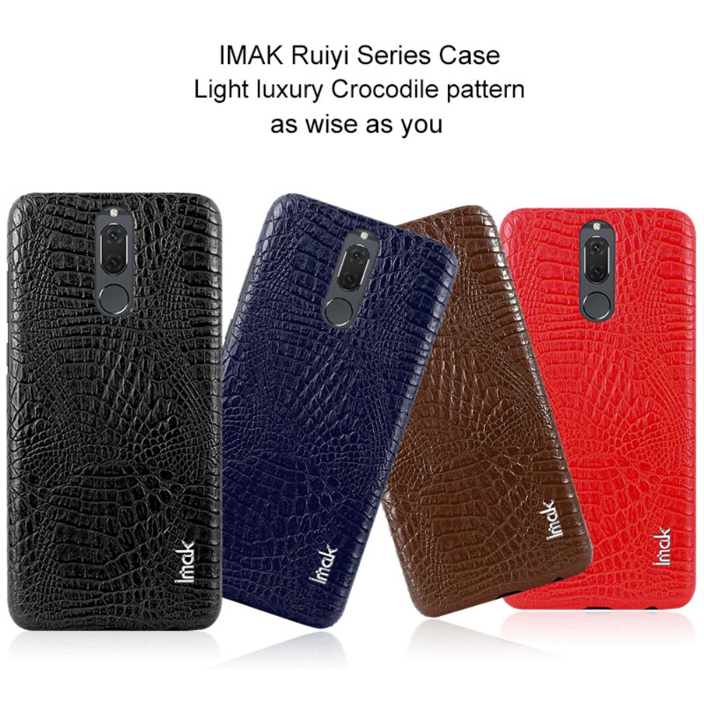 IMAK Huawei Mate 10 Lite - IMAK Krokodil Skal - Svart