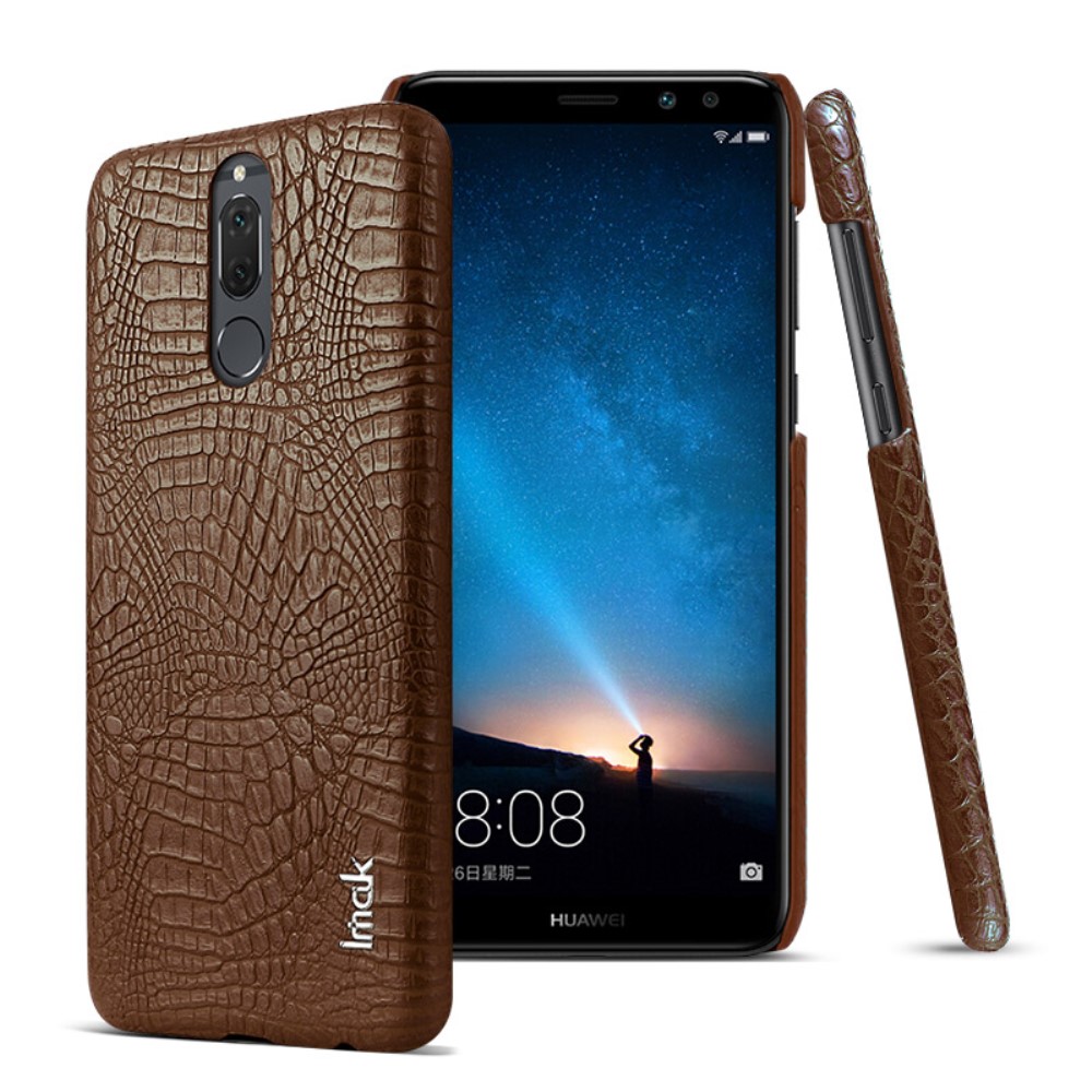 IMAK Huawei Mate 10 Lite - IMAK Krokodil Skal - Brun