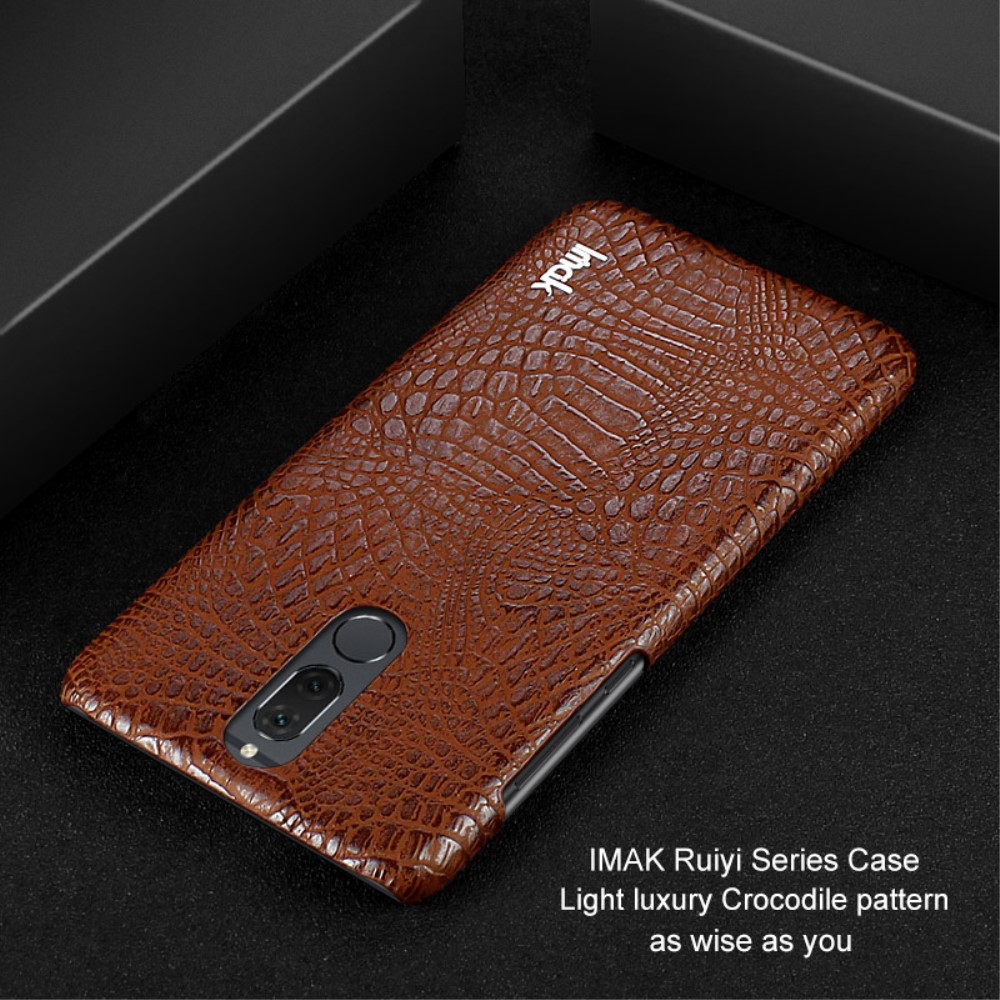 IMAK Huawei Mate 10 Lite - IMAK Krokodil Skal - Brun