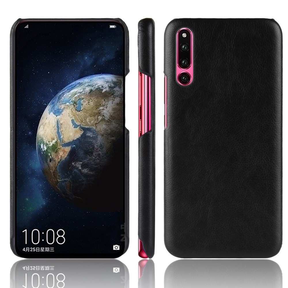  Huawei P30 - Litchi skal - Svart