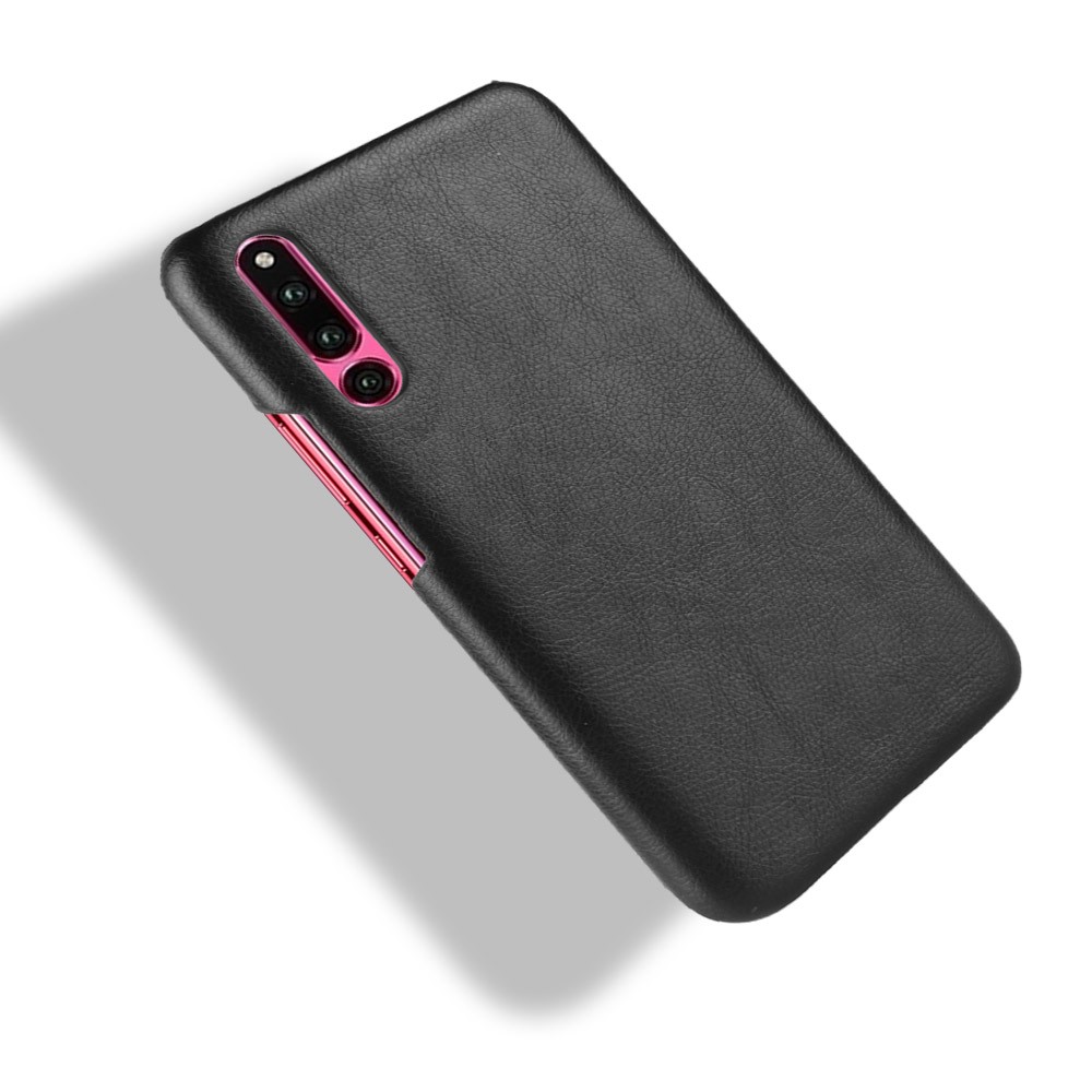  Huawei P30 - Litchi skal - Svart