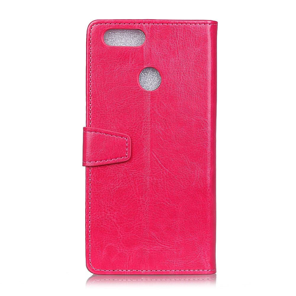  Huawei Honor View 20 - Plånboksfodral Crazy Horse - Rosa
