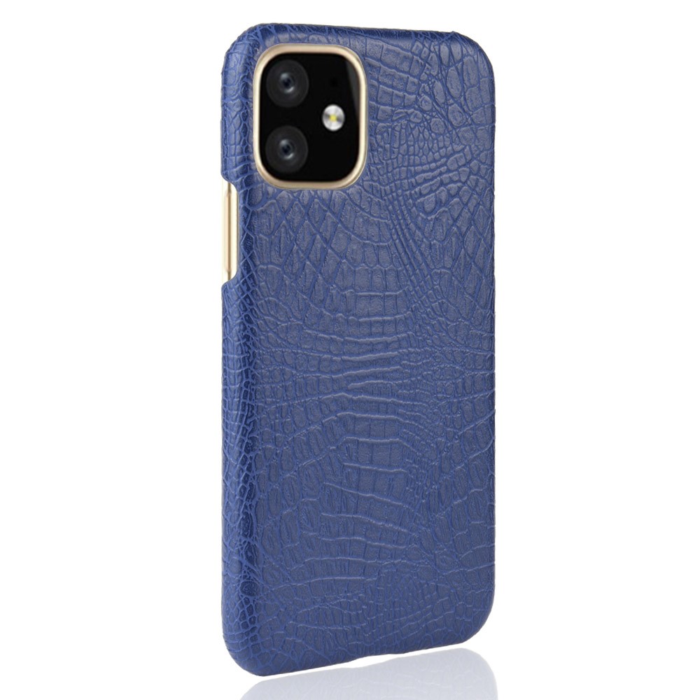  iPhone 11 - Krokodil Skal - Mörk Blå