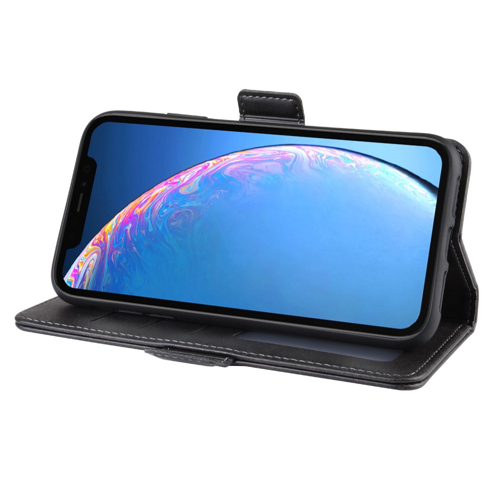  iPhone 11 - Plånboksfodral PU-Läder - Svart