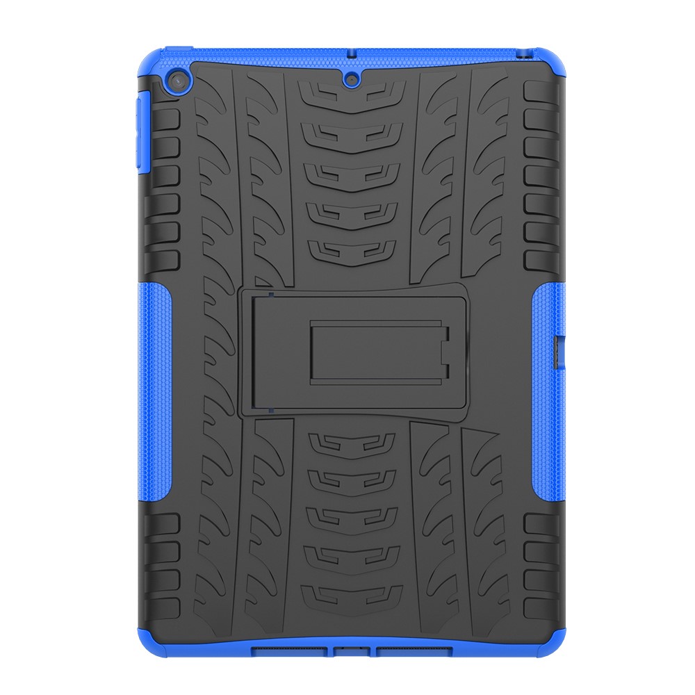  iPad 10.2 2019/2020/2021 Skal Rugged Kickstand Armor Blå
