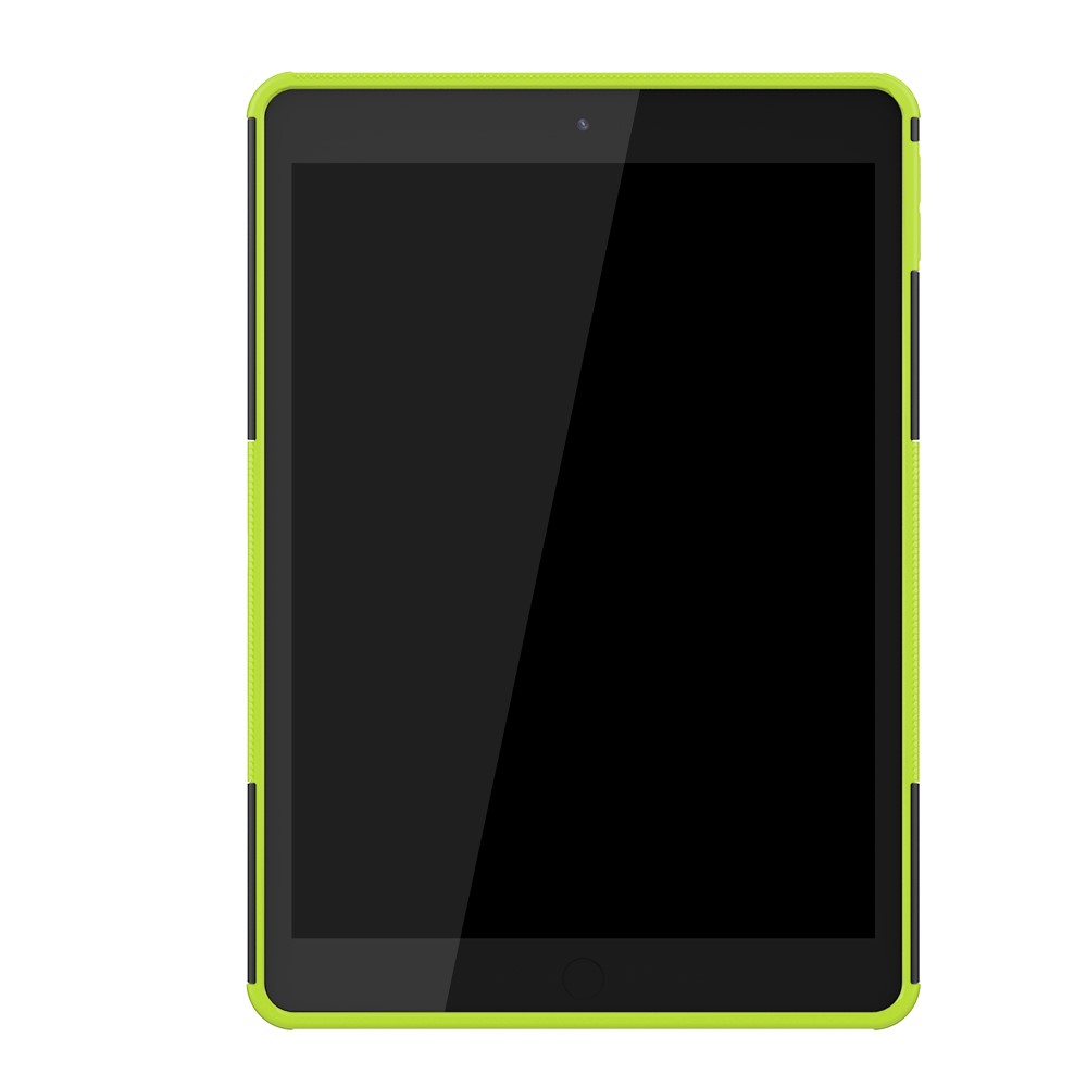  iPad 10.2 2019/2020/2021 Skal Rugged Kickstand Armor Grön