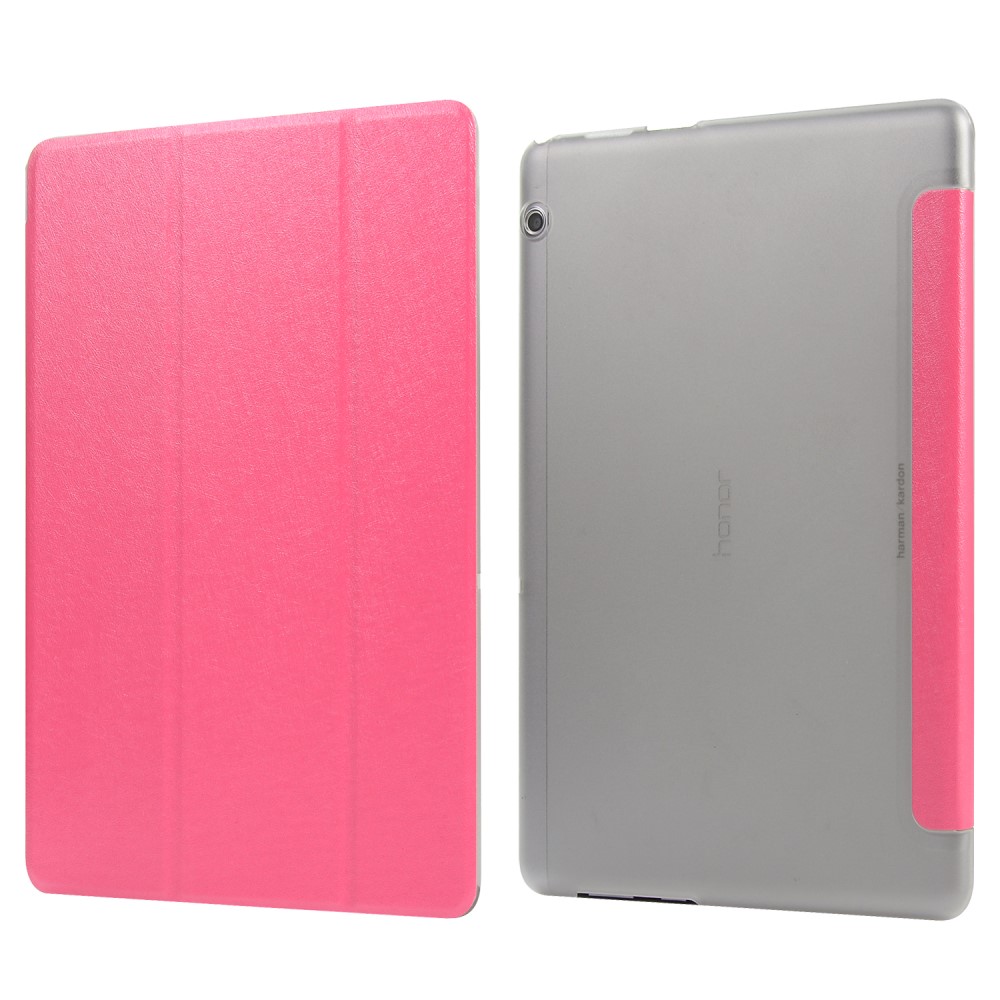  Huawei MediaPad T5 10 - Slimfit Tri-Fold Fodral - Rosa