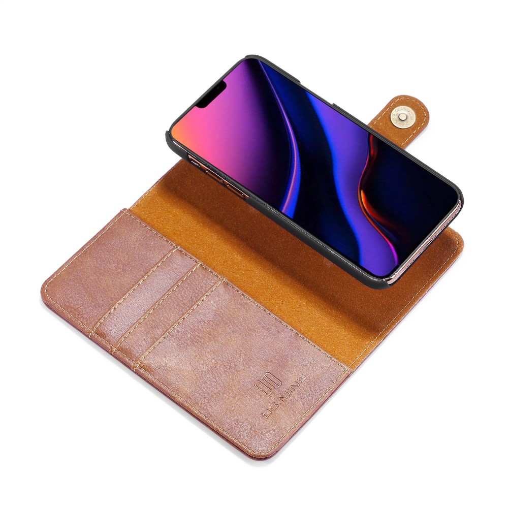 DG.MING iPhone 11 Pro - DG.MING - Plånboksfodral/Magnet Skal - Brun