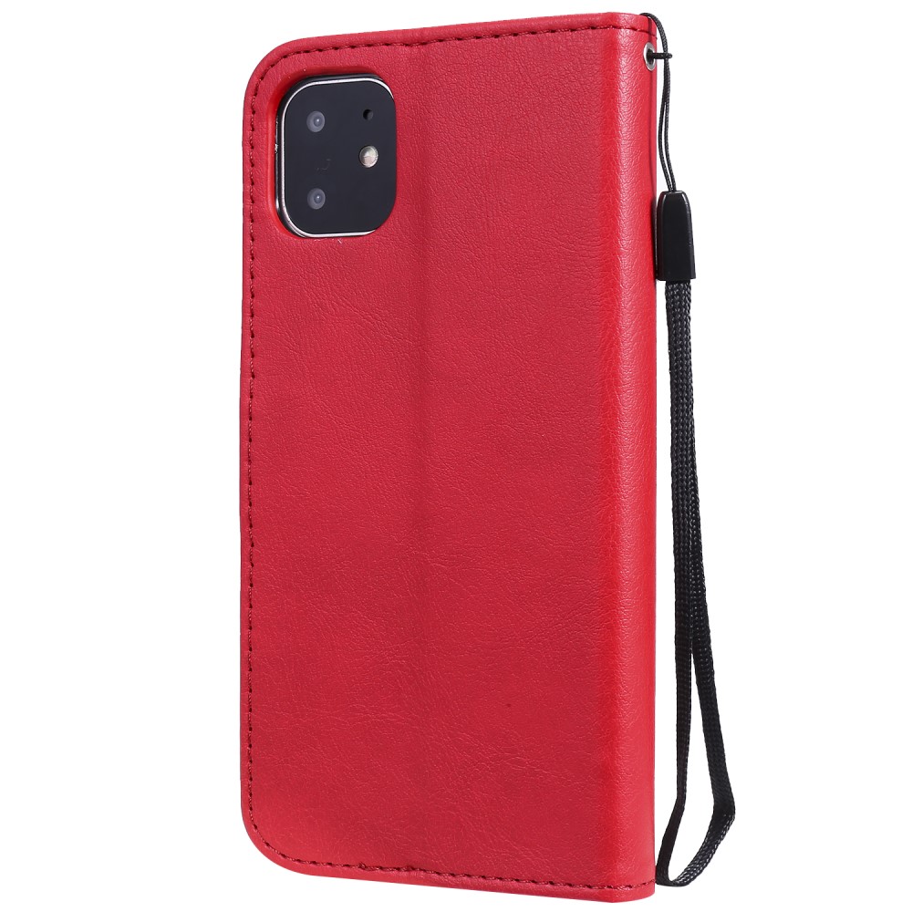  iPhone 11 - Plånboksfodral - Röd