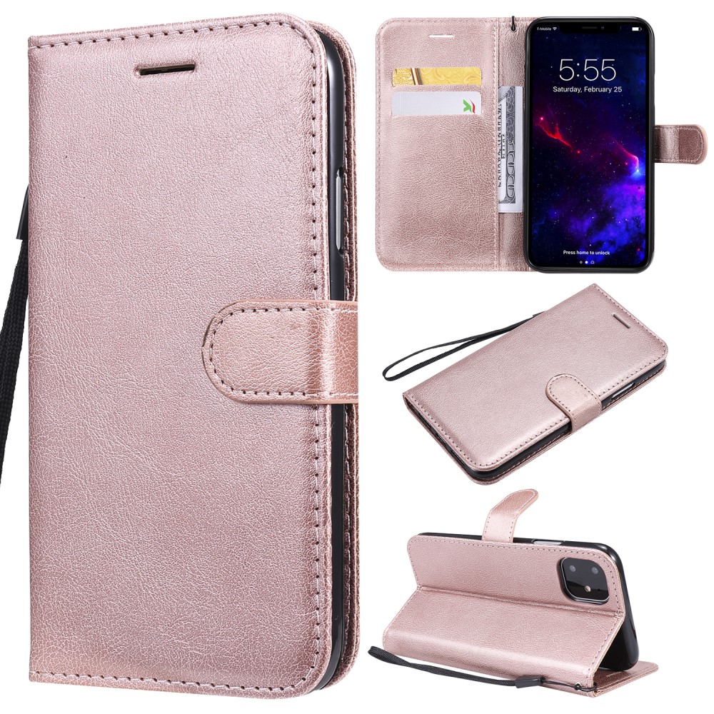  iPhone 11 - Plånboksfodral - Roséguld