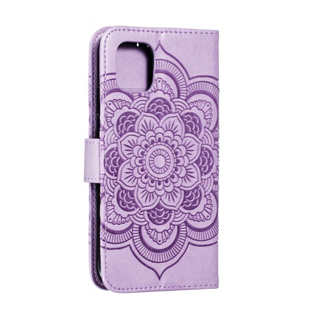  iPhone 11 - Sun Mandala Plånboksfodral - Lila