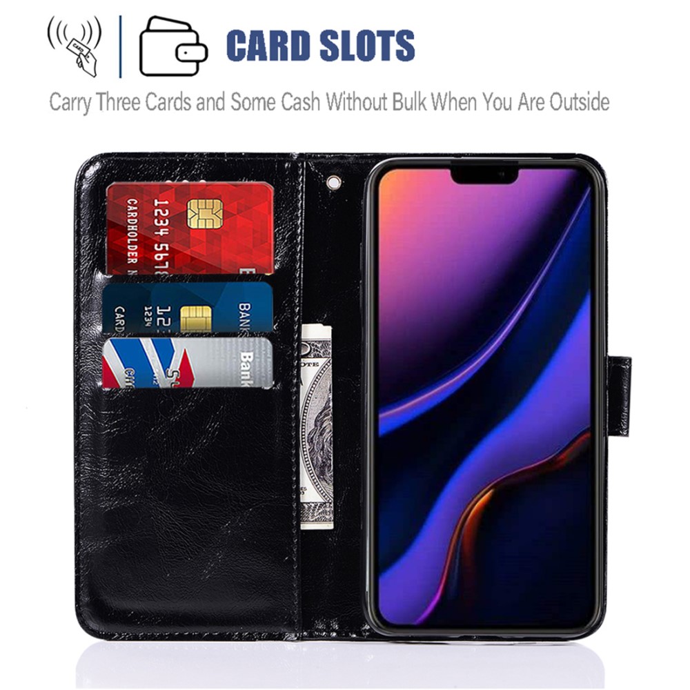  iPhone 11 Pro - Plånboksfodral - Svart