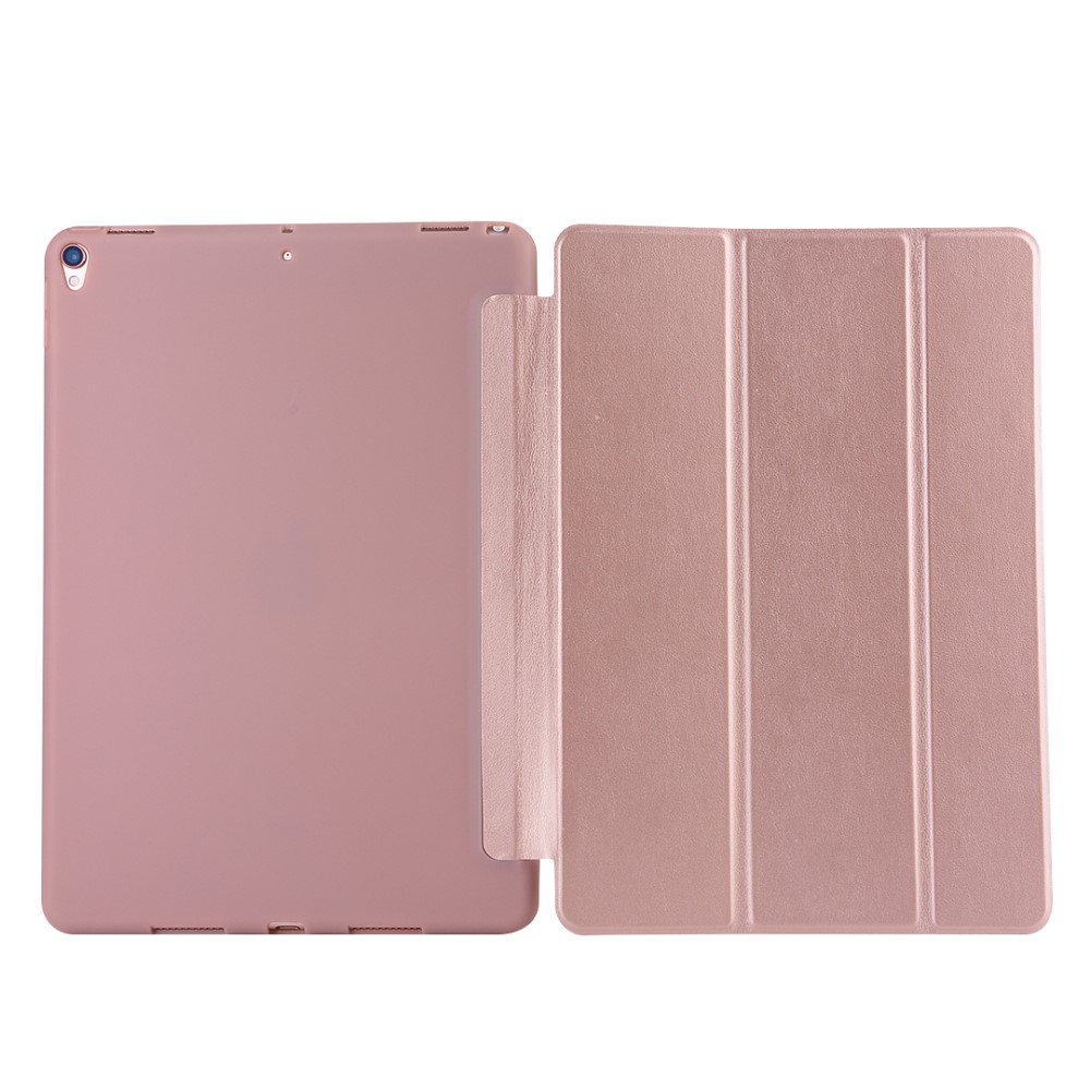  iPad Air 10.5 (2019) / Pro 10.5 (2017) - Tri-Fold Fodral - Roséguld
