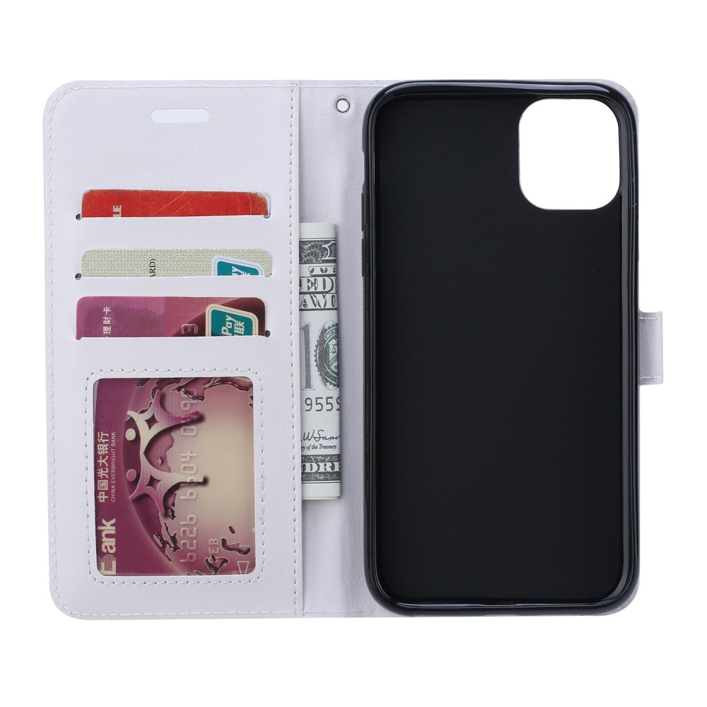  Samsung A51 - Crazy Horse Fodral - Vit