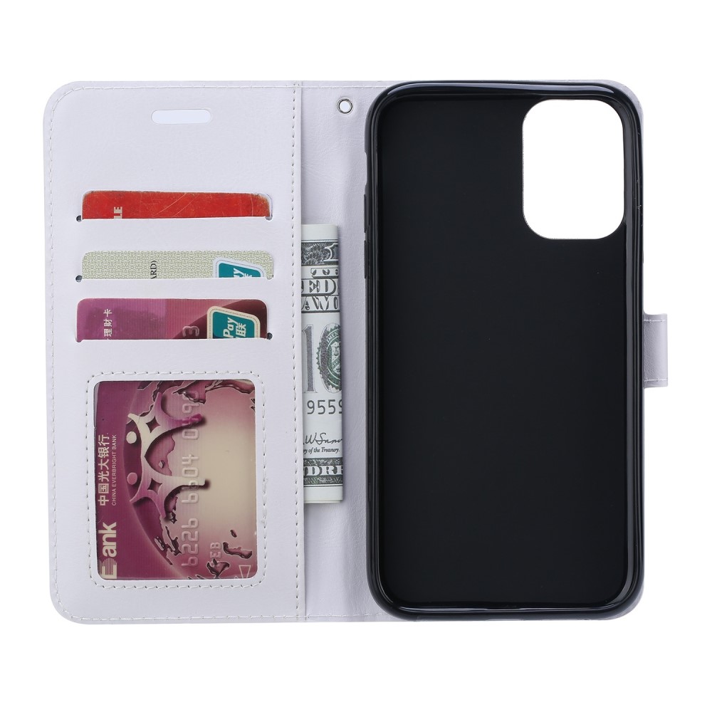 Samsung Galaxy A71 - Crazy Horse Fodral - Vit