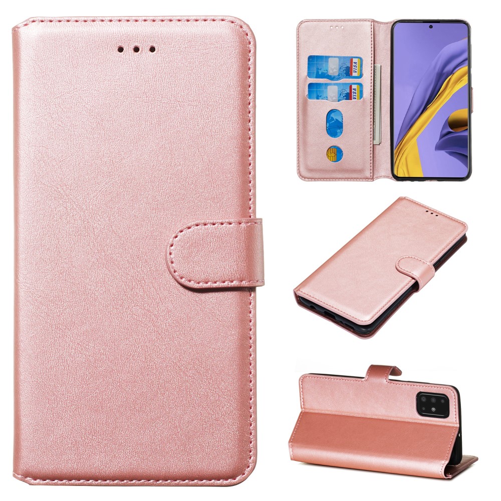  Samsung Galaxy A51 - Plånboksfodral - Roséguld