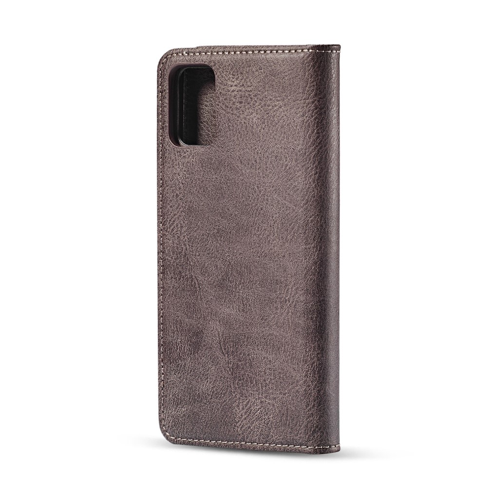 DG.MING Samsung Galaxy A71 - DG.MING Plånboksfodral/Magnet Skal - Grå