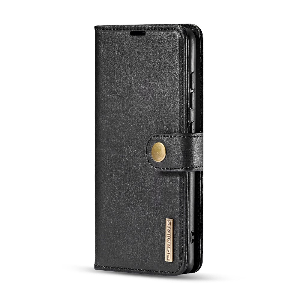 DG.MING Samsung Galaxy A51 - DG.MING Plånboksfodral/Magnet Skal - Svart
