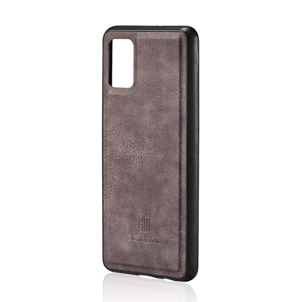 DG.MING Samsung Galaxy A51 - DG.MING Plånboksfodral/Magnet Skal - Grå