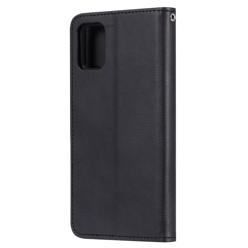  Samsung Galaxy A51 - 2in1 Magnet Skal / Plånboksfodral - Svart