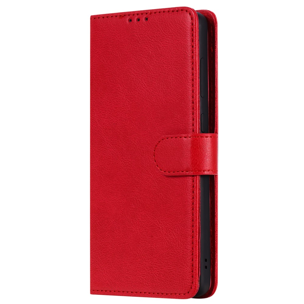  Samsung Galaxy A71 - 2in1 Magnet Skal / Plånboksfodral - Röd