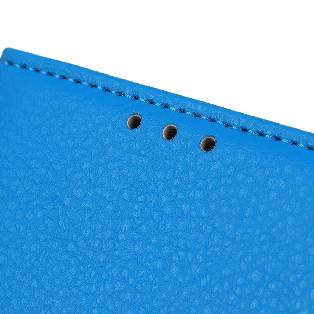  Xiaomi Redmi Note 8T - Litchi Plånboksfodral - Blå