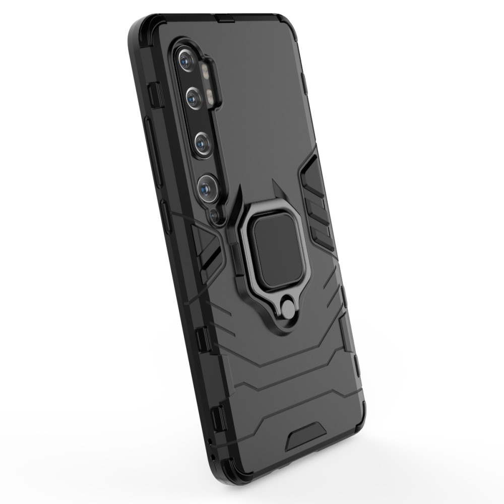  Xiaomi Mi Note 10/10 Pro - Hybrid Ring Skal - Svart