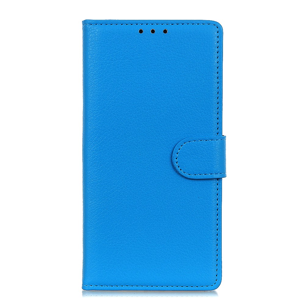  Samsung Galaxy S20 Ultra - Litchi Plånboksfodral - Blå