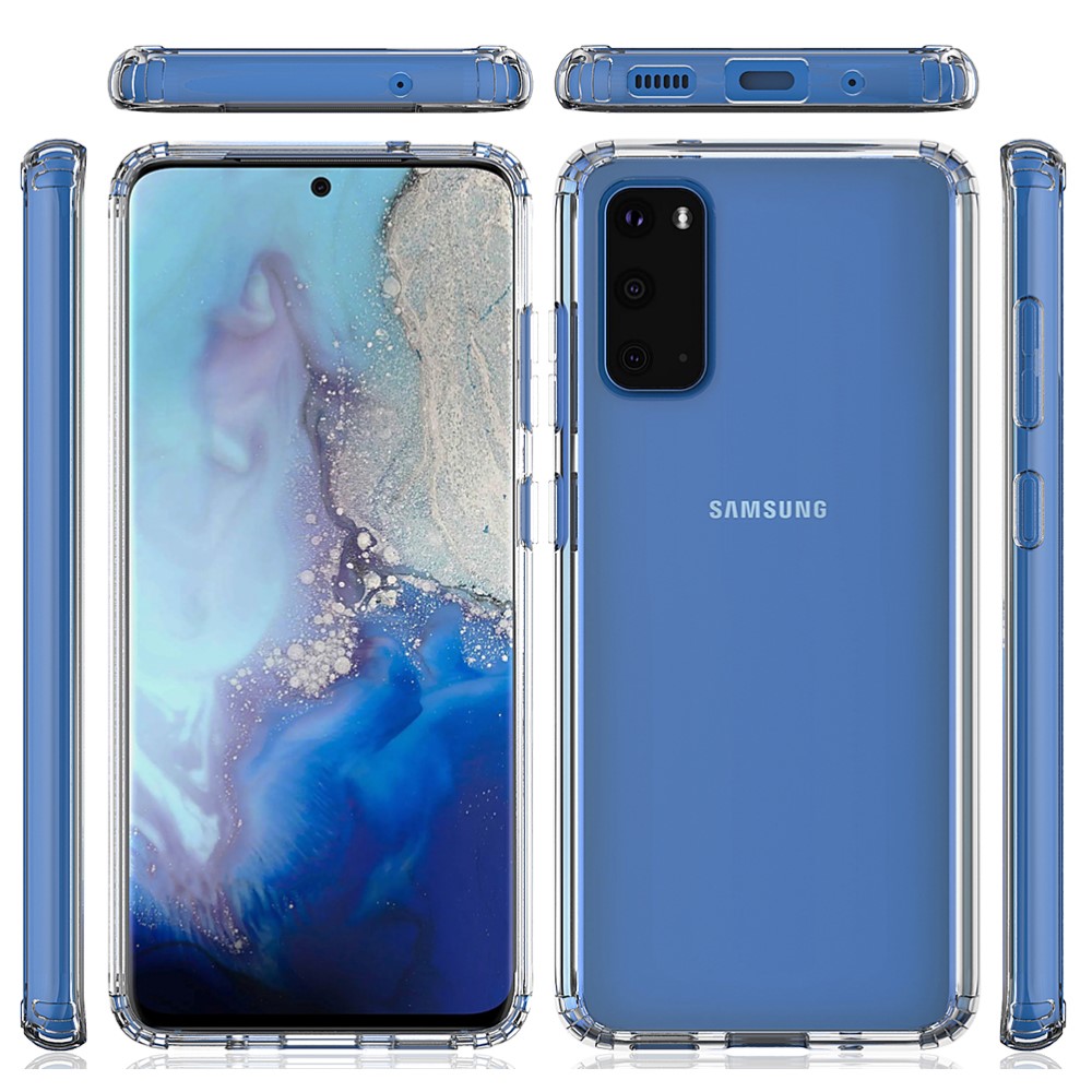  Samsung Galaxy S20 - Akryl/TPU Transparent Skal
