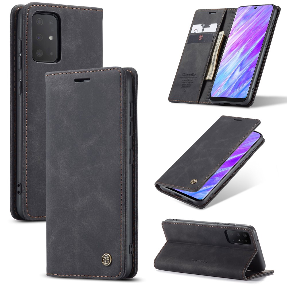 CASEME Samsung Galaxy S20 Plus - CASEME Plånboksfodral - Svart