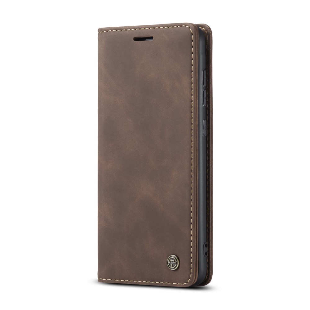 CASEME Samsung Galaxy S20 Plus - CASEME Plånboksfodral - Mörk Brun