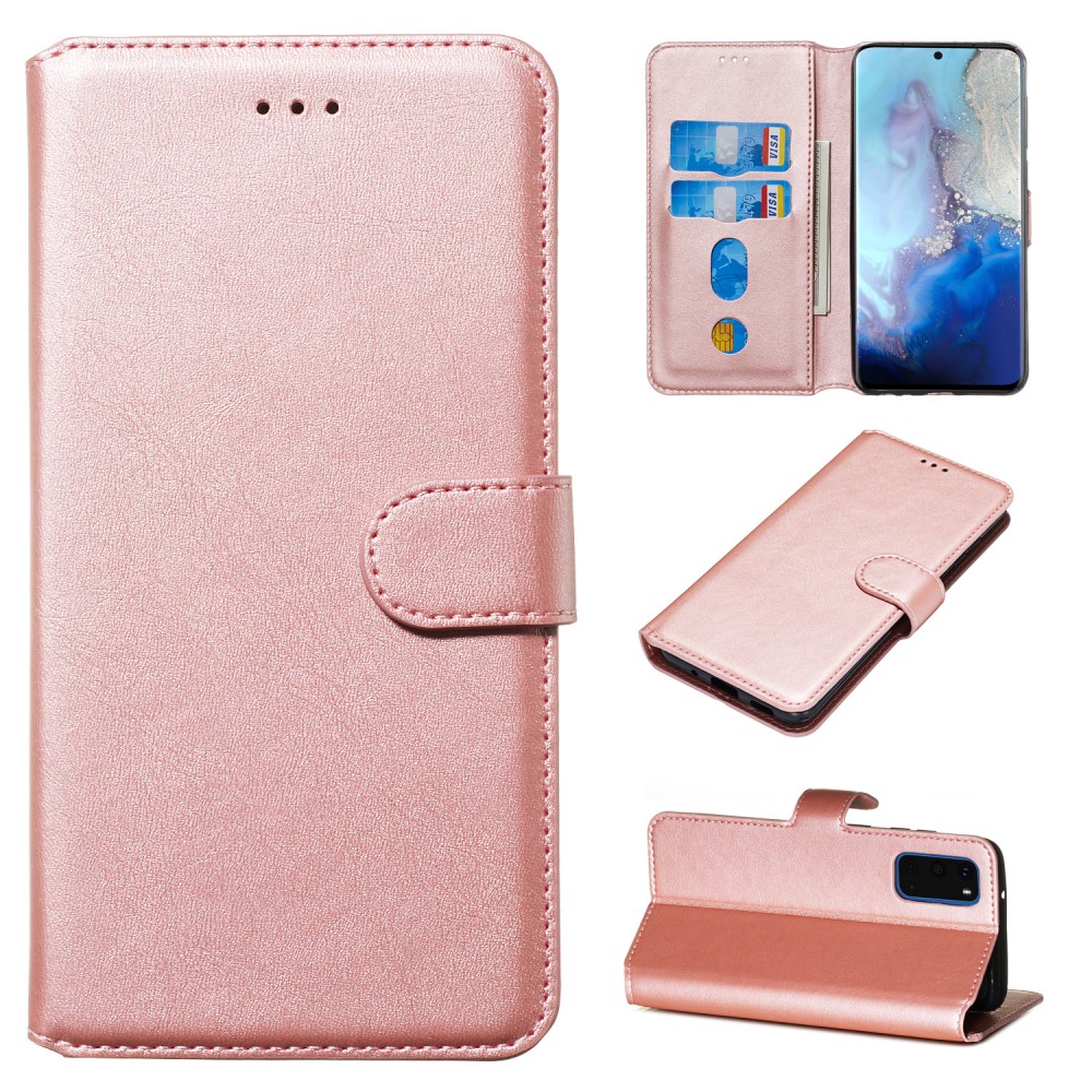  Samsung Galaxy S20 - Plånboksfodral - Roséguld