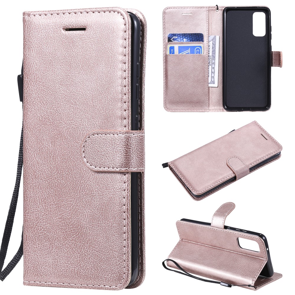  Samsung Galaxy S20 - Plånboksfodral - Roséguld