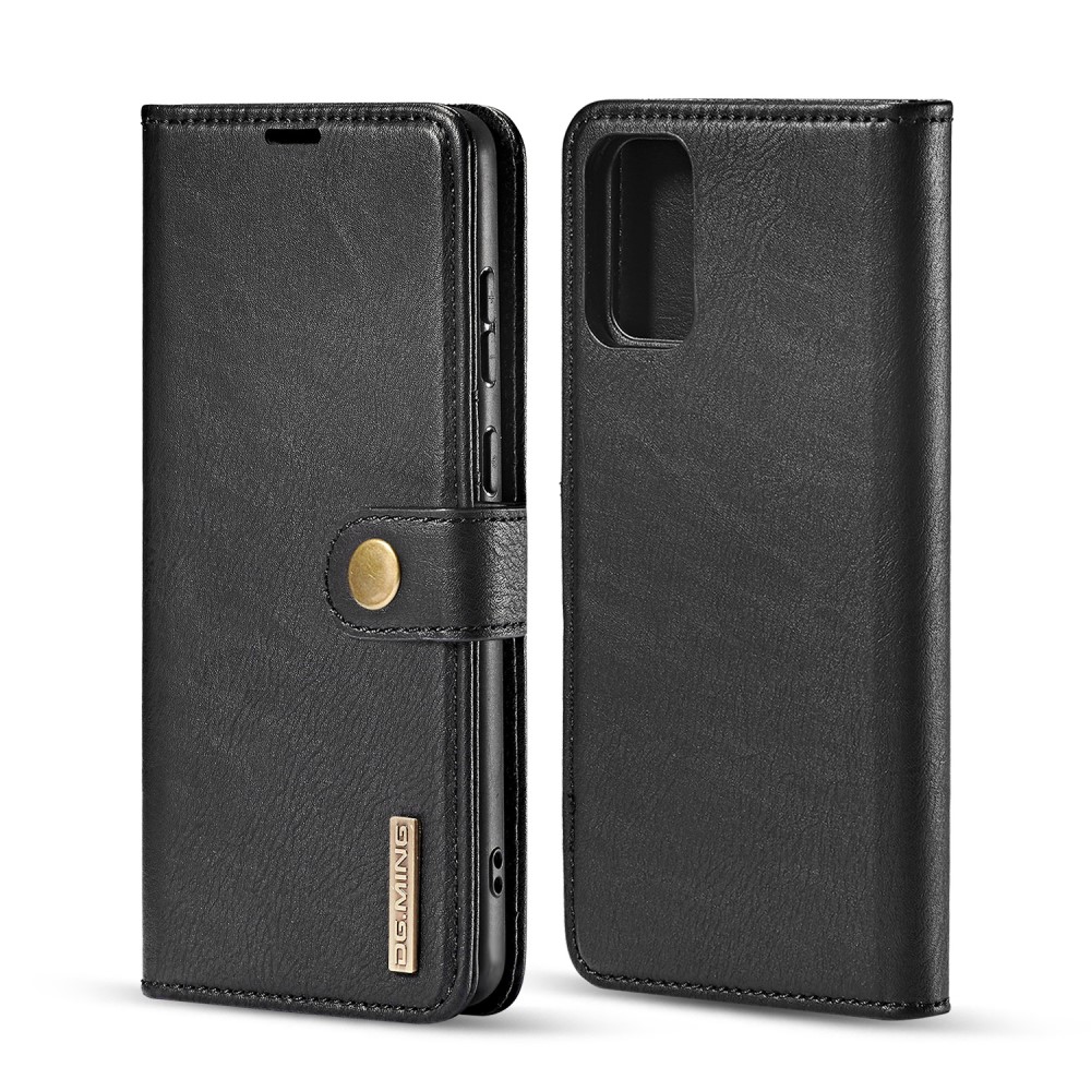 DG.MING Samsung Galaxy S20 Plus - DG.MING Magnet/Plånboksfodral - Svart
