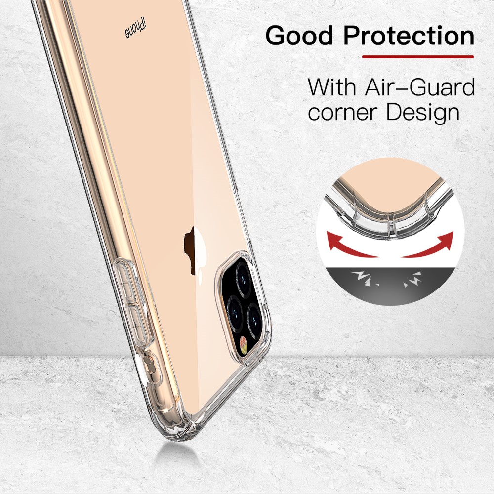  iPhone 11 Pro - Shockproof TPU Skal - Transparent