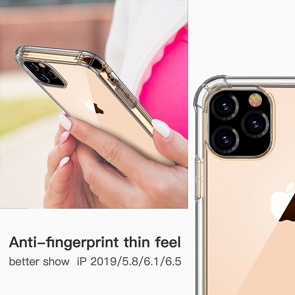  iPhone 11 Pro Max - Shockproof TPU Skal - Transparent