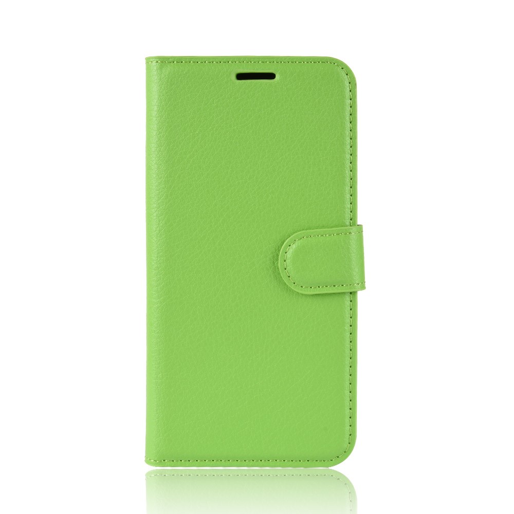  Nokia 3.2 - Litchi Plånboksfodral - Grön
