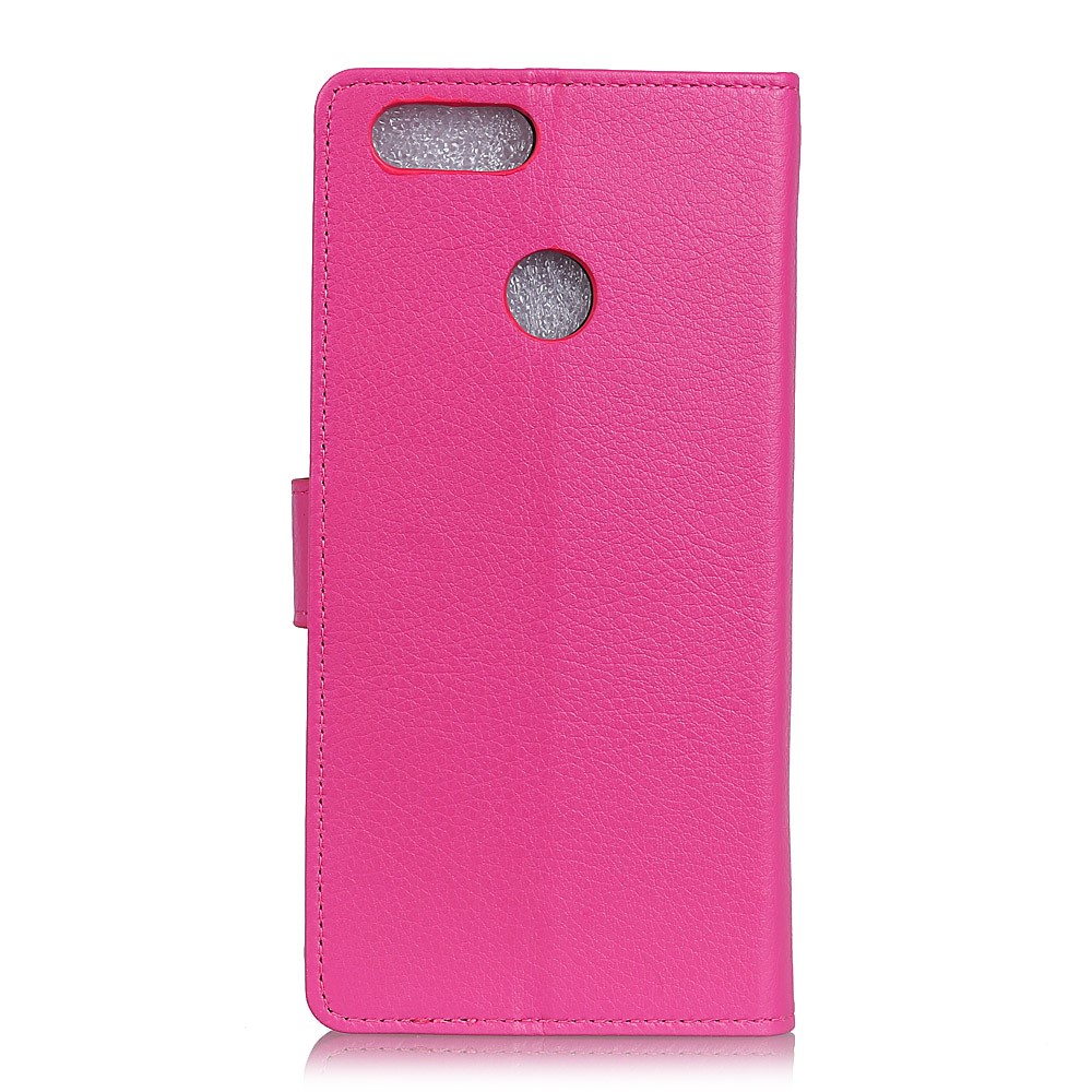  Huawei Honor View 20 - Litchi Plånboksfodral - Rosa