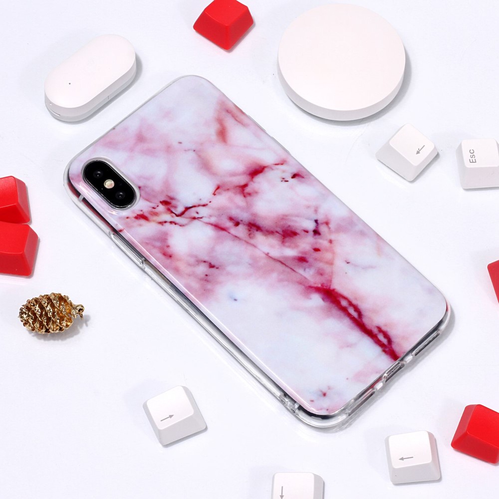  iPhone XS Max - Marmor TPU Skal