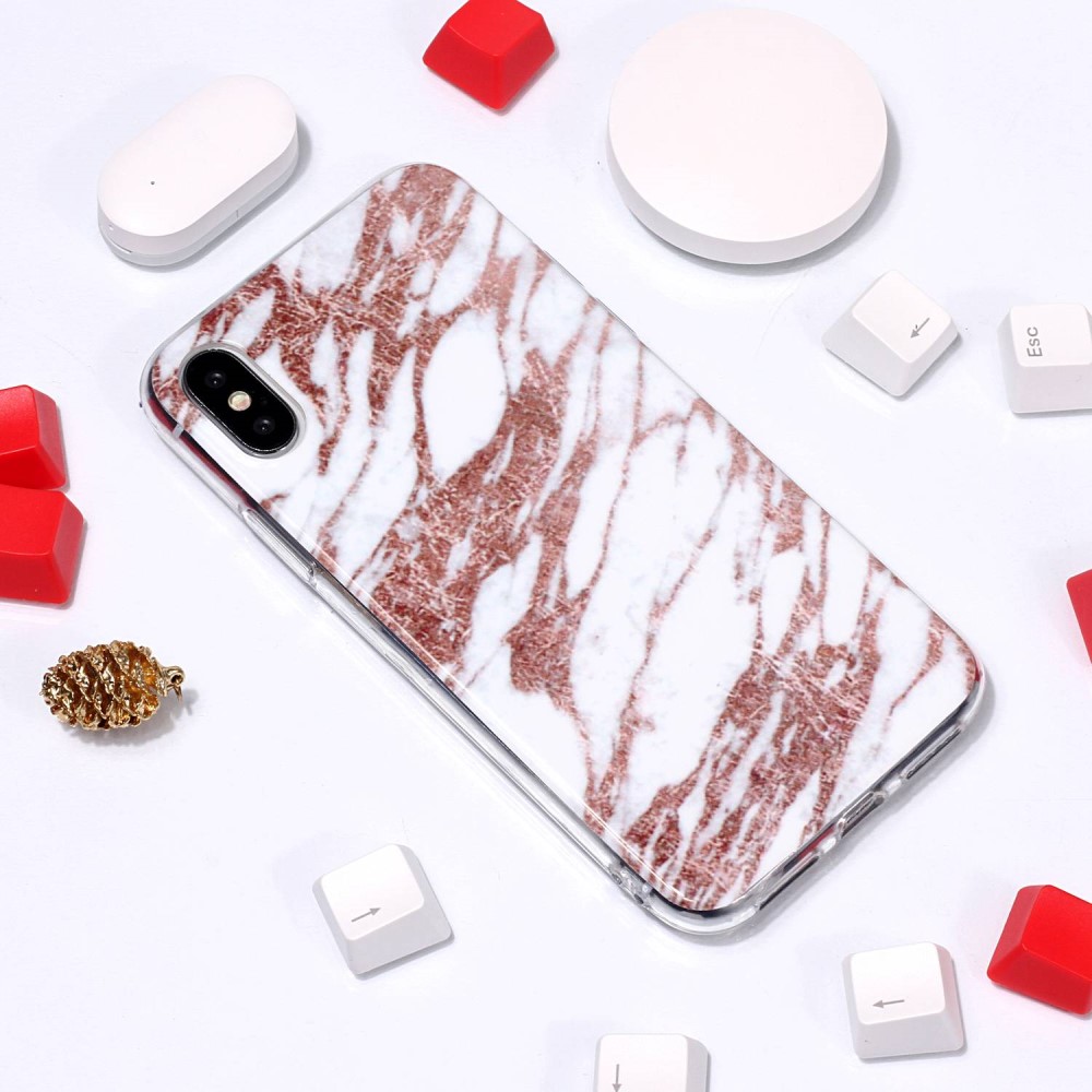  iPhone XS Max - Marmor TPU Skal