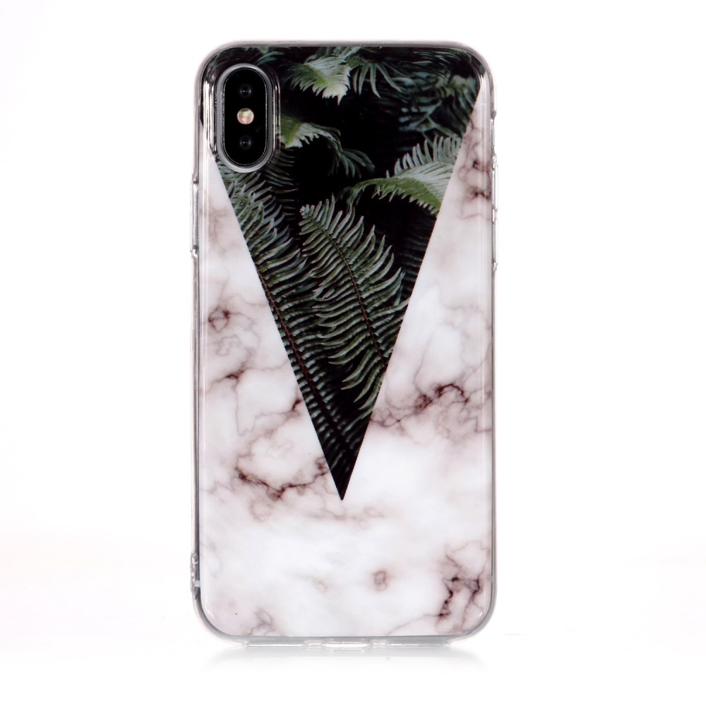  iPhone XS Max - Marmor TPU Skal