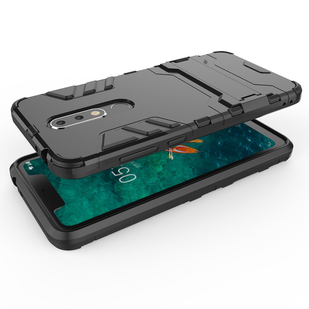  Nokia 5.1 Plus - Armour Skal - Svart