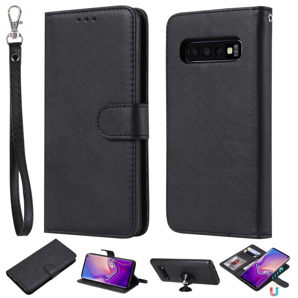 Samsung Galaxy S10 - Plånboksfodral/Magnet Skal - Svart