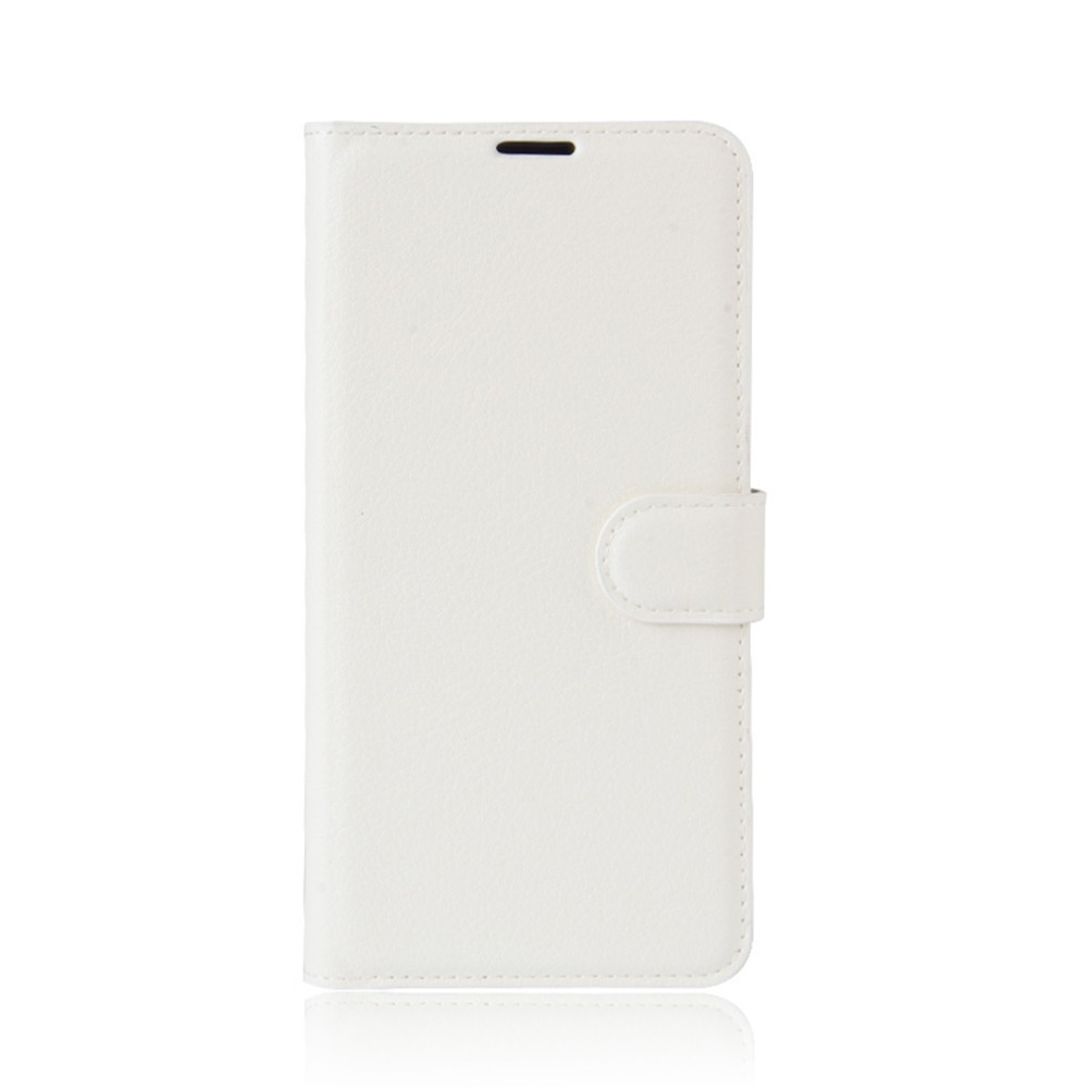  Huawei P10 Lite - Litchi Plånboksfodral - Vit
