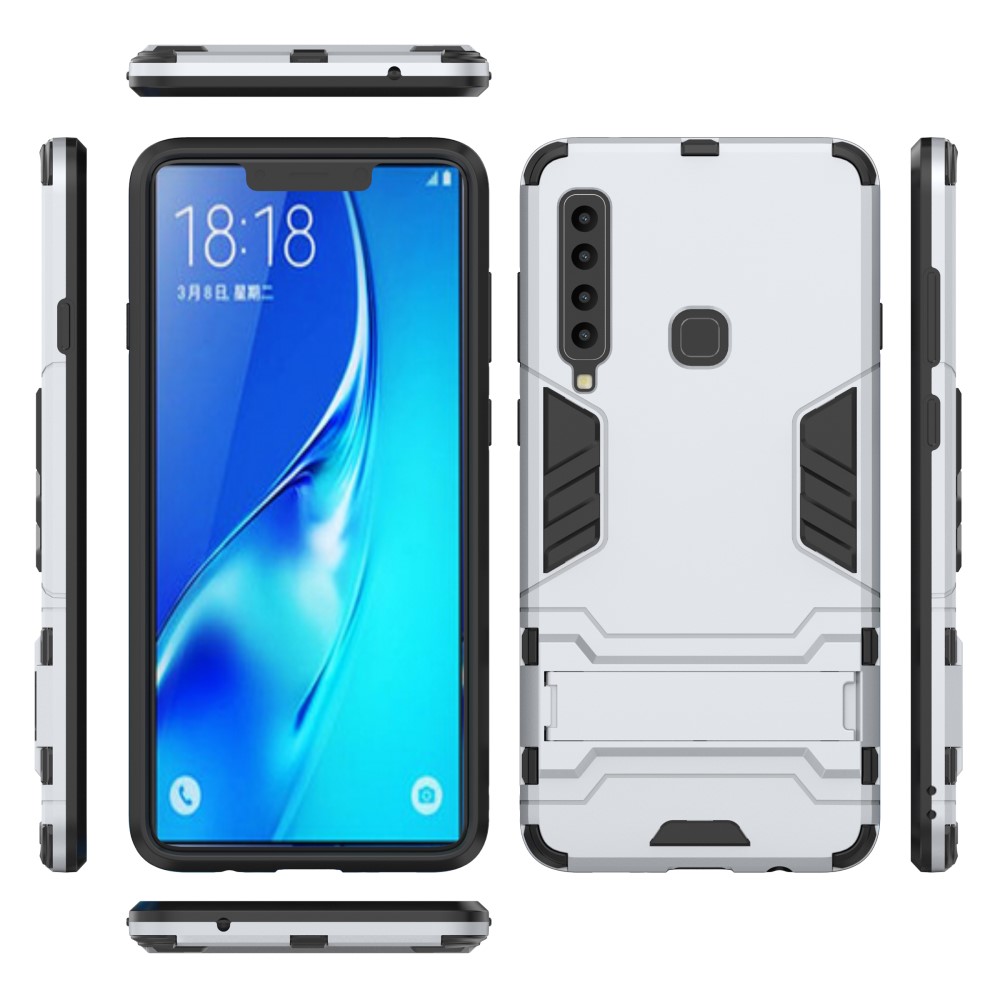  Samsung Galaxy A9 (2018) - Armour Skal - Silver