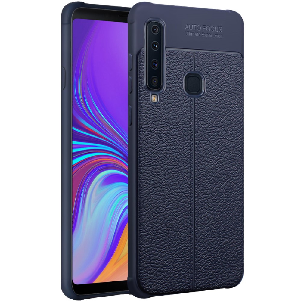 IMAK Samsung Galaxy A9 (2018) - IMAK Vega Airbag TPU Skal - Mörk Blå