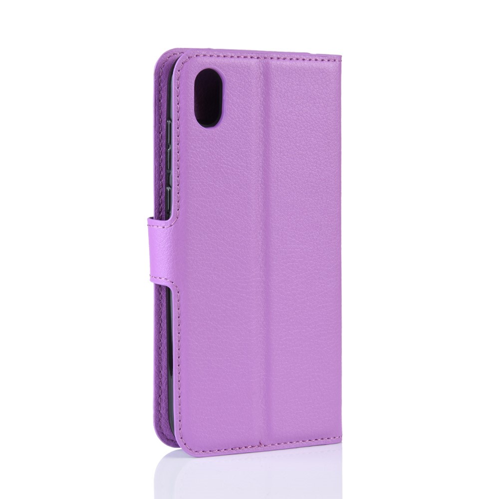  Huawei Y5 (2019) - Litchi Plånboksfodral - Lila