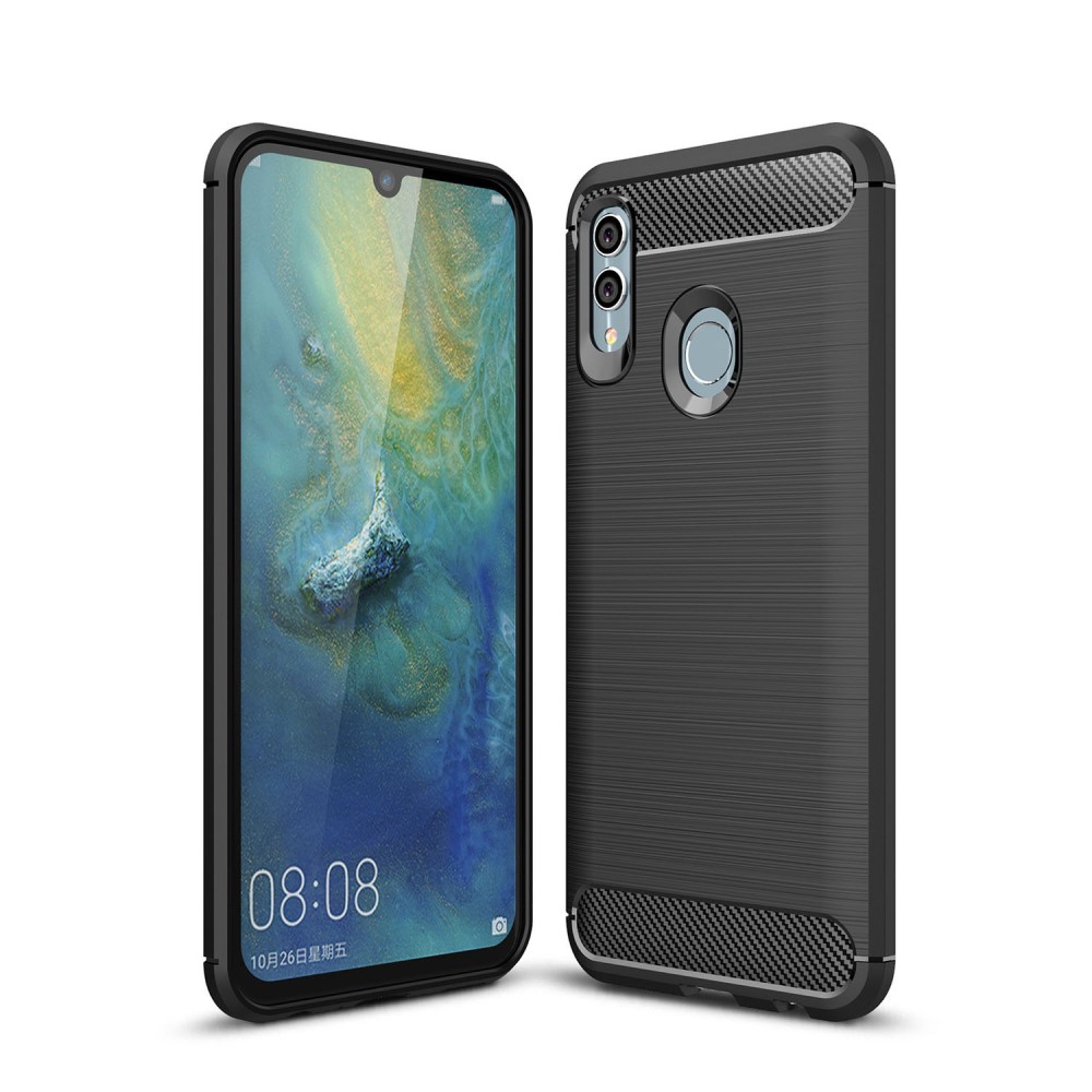  Huawei P Smart (2019) - Brushed TPU Skal - Svart